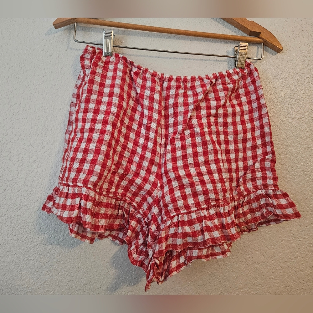 Sleeper Red Gingham Lounge Set, Small - image 5